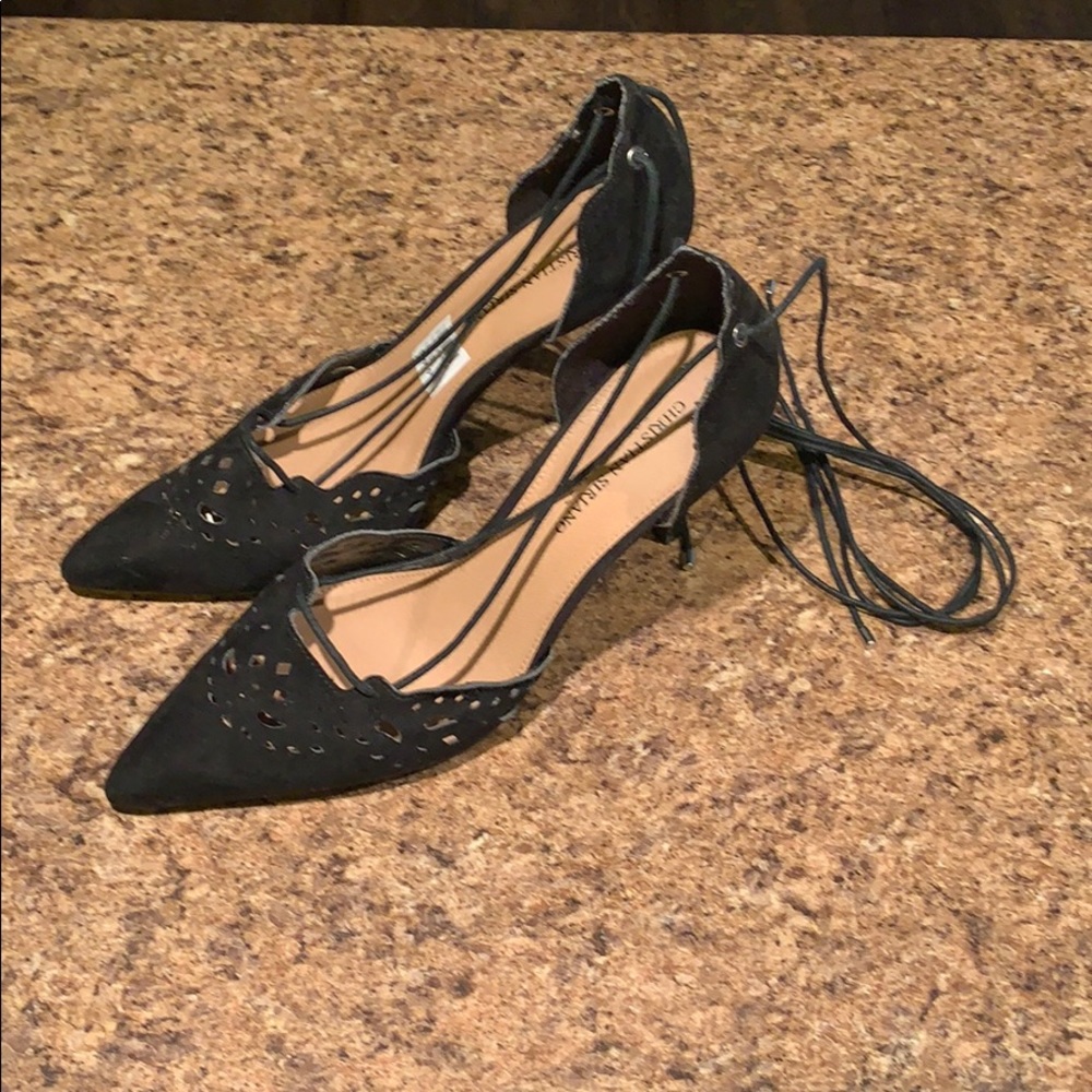 EUC Worn Once Christian Siriano Heels 11